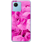 Чехол BoxFace Realme C30s Pink Flowers