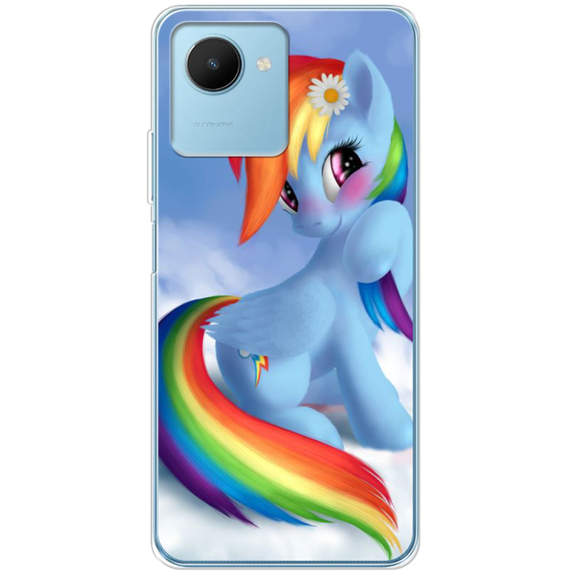 Чехол BoxFace Realme C30s My Little Pony Rainbow Dash