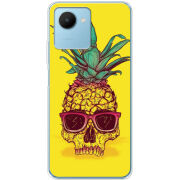 Чехол BoxFace Realme C30s Pineapple Skull