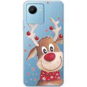 Прозрачный чехол BoxFace Realme C30s Winter Deer