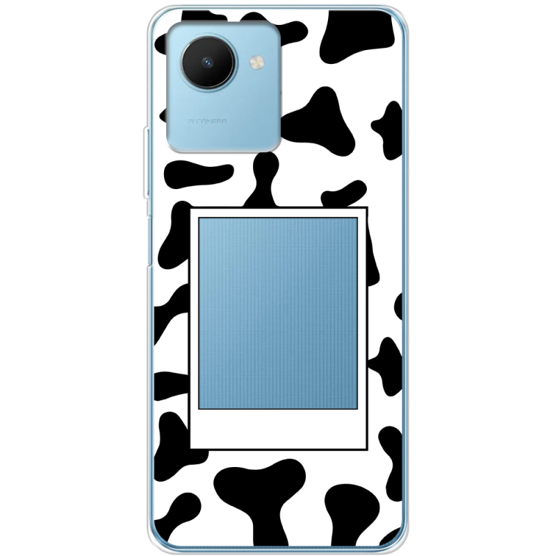 Прозрачный чехол BoxFace Realme C30s Cow