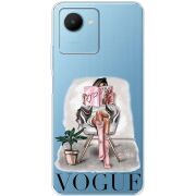 Прозрачный чехол BoxFace Realme C30s VOGUE