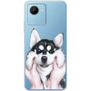 Прозрачный чехол BoxFace Realme C30s Husky