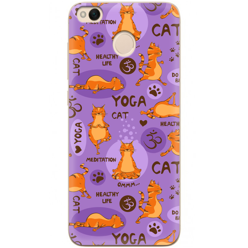 Чехол Uprint Xiaomi Redmi 4x Yoga Cat