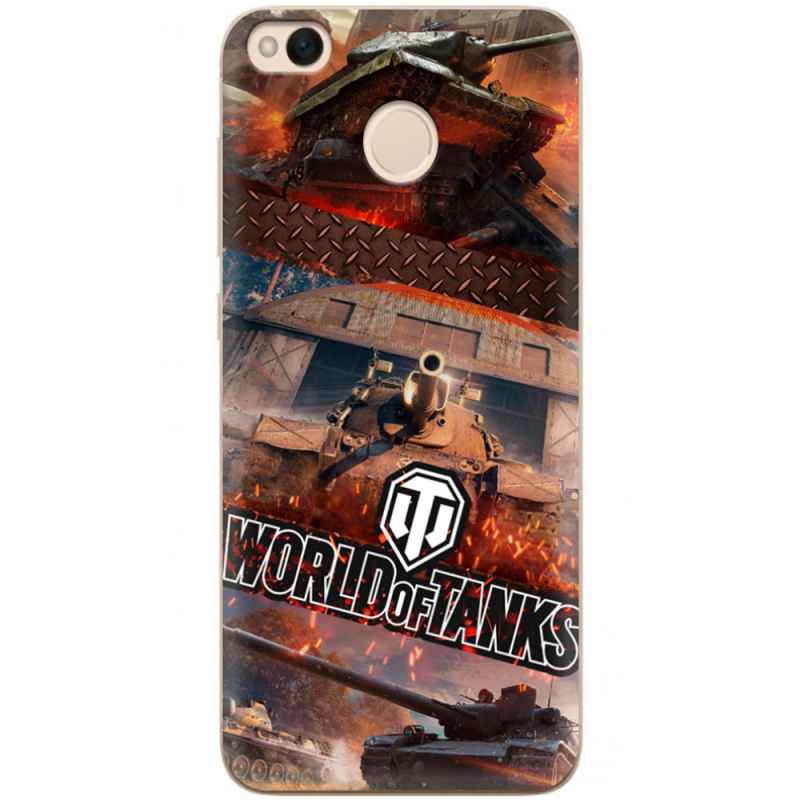 Чехол Uprint Xiaomi Redmi 4x World Of Tanks