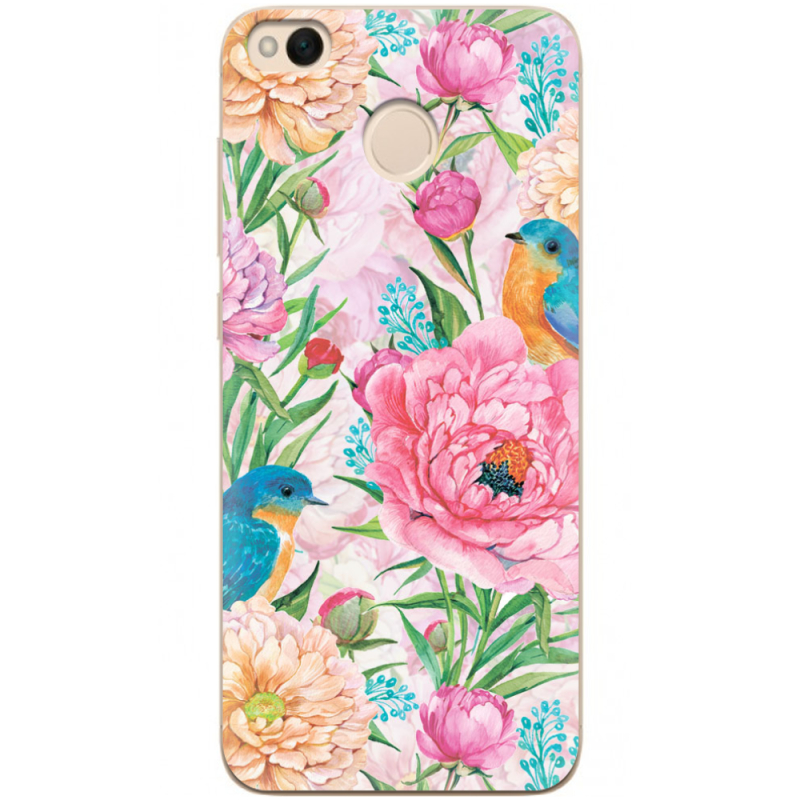 Чехол Uprint Xiaomi Redmi 4x Birds in Flowers