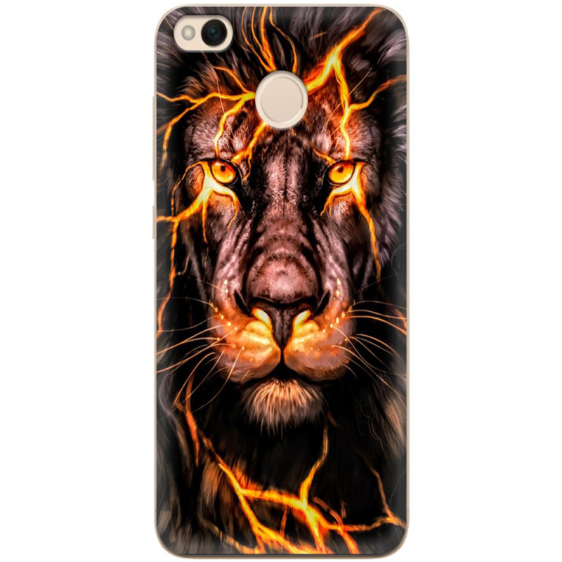 Чехол Uprint Xiaomi Redmi 4x Fire Lion