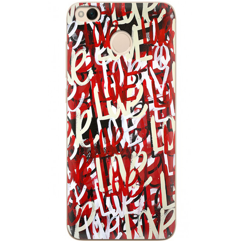 Чехол Uprint Xiaomi Redmi 4x Love Graffiti