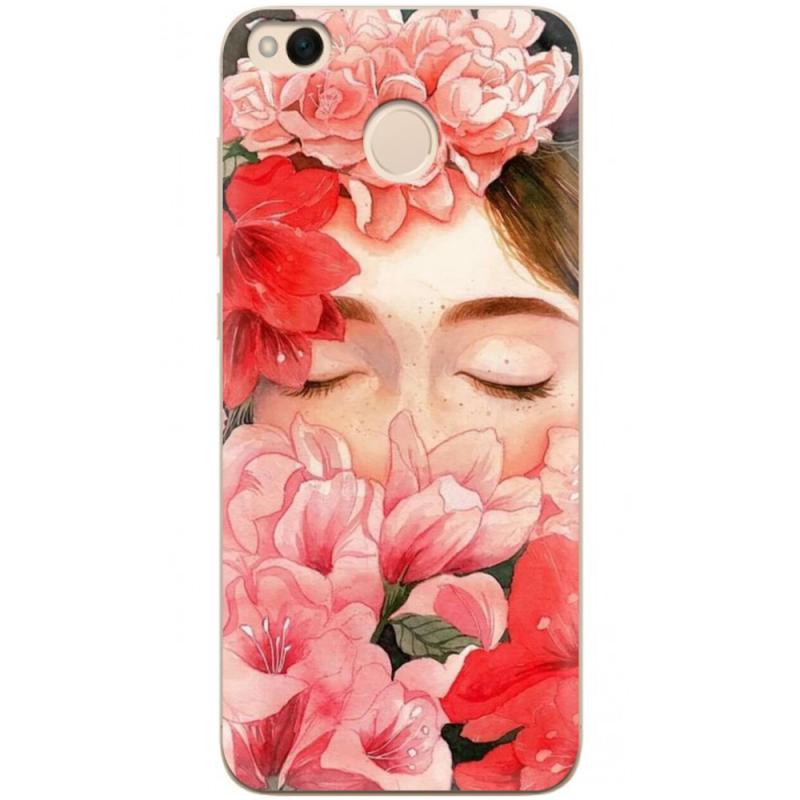 Чехол Uprint Xiaomi Redmi 4x Girl in Flowers
