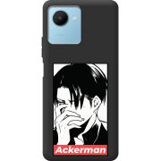 Черный чехол BoxFace Realme C30s Attack On Titan - Ackerman