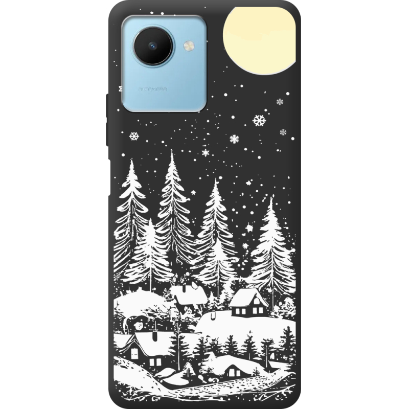 Черный чехол BoxFace Realme C30s 