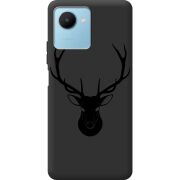 Черный чехол BoxFace Realme C30s Deer