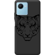 Черный чехол BoxFace Realme C30s Tiger