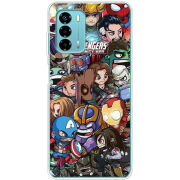 Чехол BoxFace ZTE Blade V40 Vita Avengers Infinity War