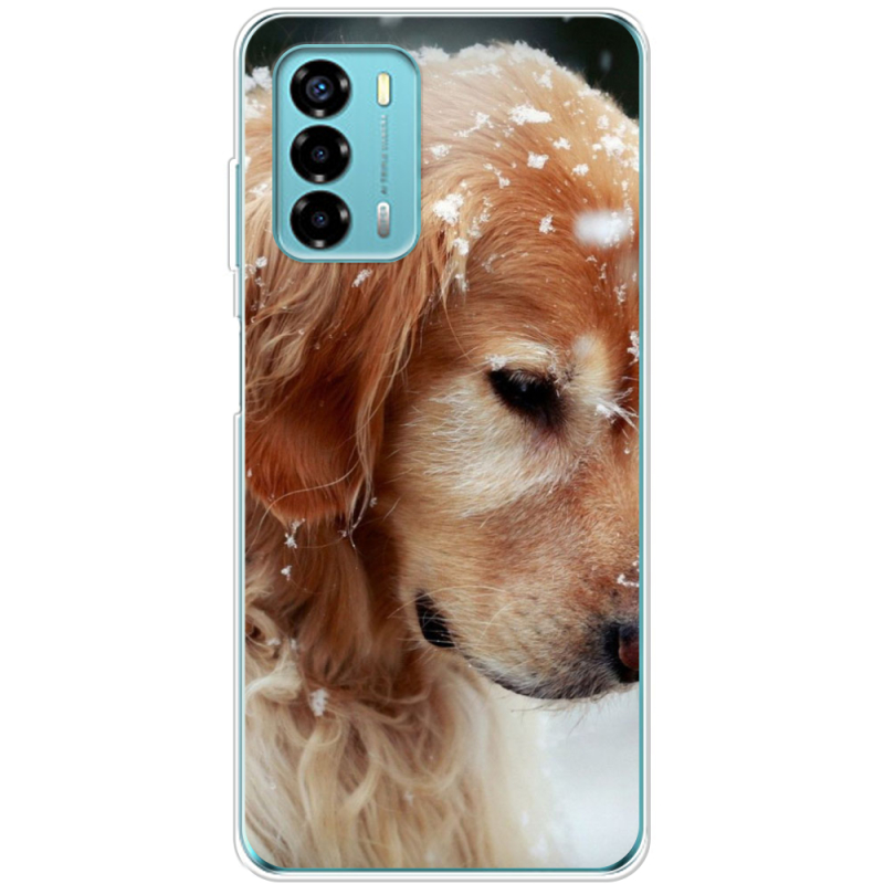 Чехол BoxFace ZTE Blade V40 Vita Golden Retriever