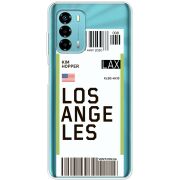 Прозрачный чехол BoxFace ZTE Blade V40 Vita Ticket Los Angeles