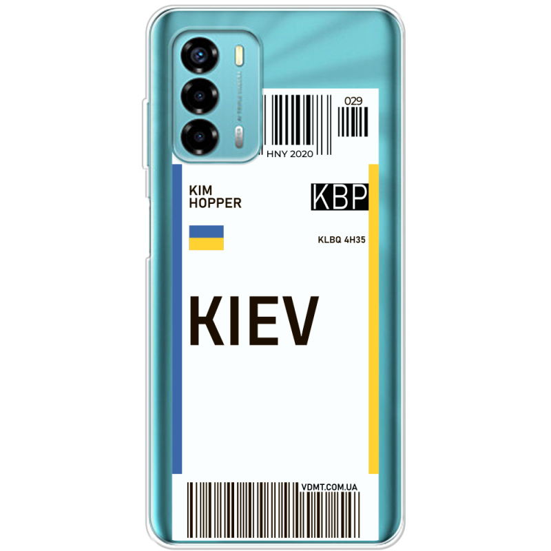 Прозрачный чехол BoxFace ZTE Blade V40 Vita Ticket Kiev