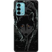 Черный чехол BoxFace ZTE Blade V40 Vita Wolf