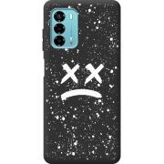 Черный чехол BoxFace ZTE Blade V40 Vita Sad Way