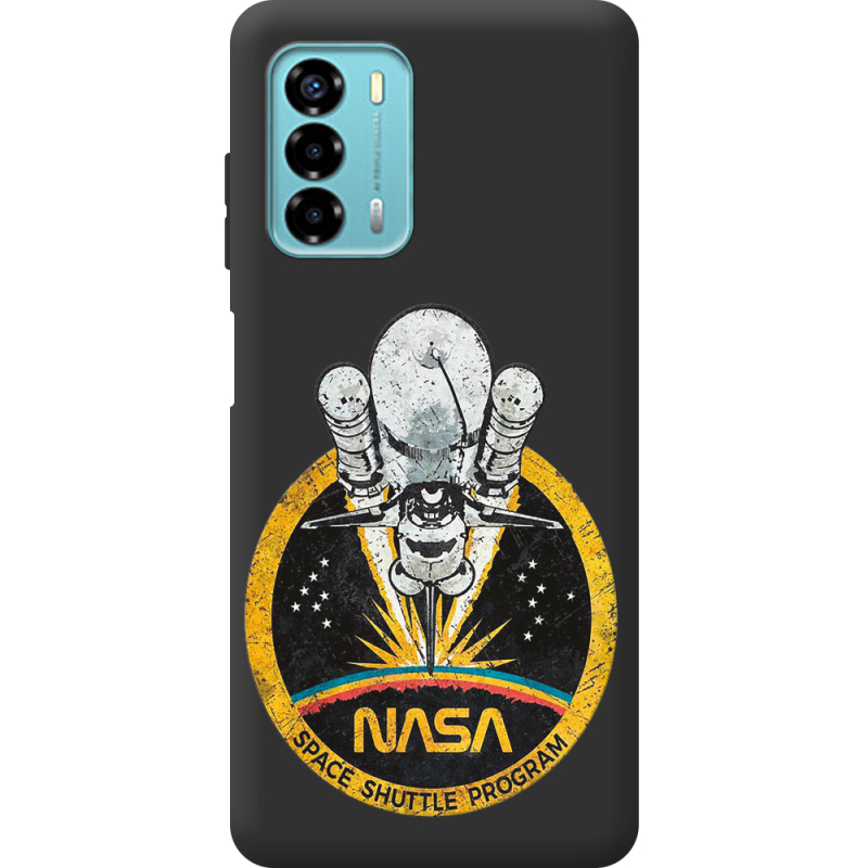 Черный чехол BoxFace ZTE Blade V40 Vita NASA Spaceship