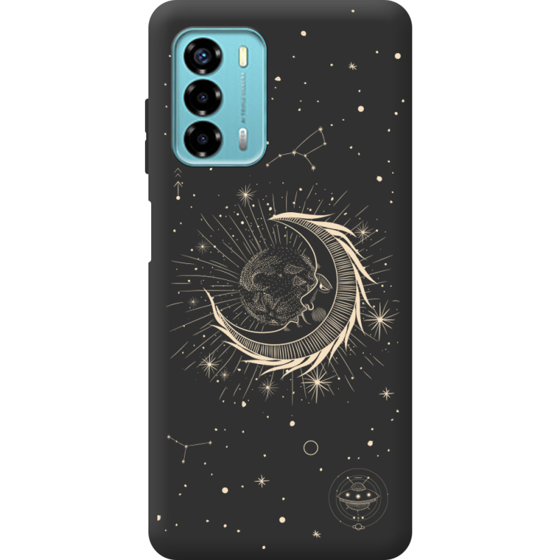 Черный чехол BoxFace ZTE Blade V40 Vita Moon