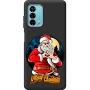 Черный чехол BoxFace ZTE Blade V40 Vita Cool Santa