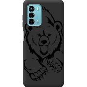 Черный чехол BoxFace ZTE Blade V40 Vita Grizzly Bear