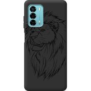 Черный чехол BoxFace ZTE Blade V40 Vita Lion