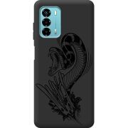 Черный чехол BoxFace ZTE Blade V40 Vita Snake