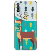 Чехол BoxFace Motorola E20 Foresty Deer