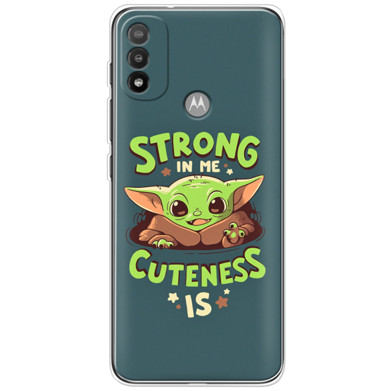 Чехол BoxFace Motorola E20 Strong in me Cuteness is