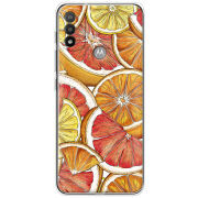 Чехол BoxFace Motorola E20 Citrus Pattern