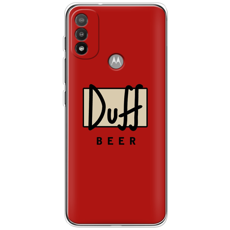 Чехол BoxFace Motorola E20 Duff beer