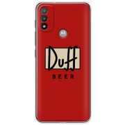 Чехол BoxFace Motorola E20 Duff beer