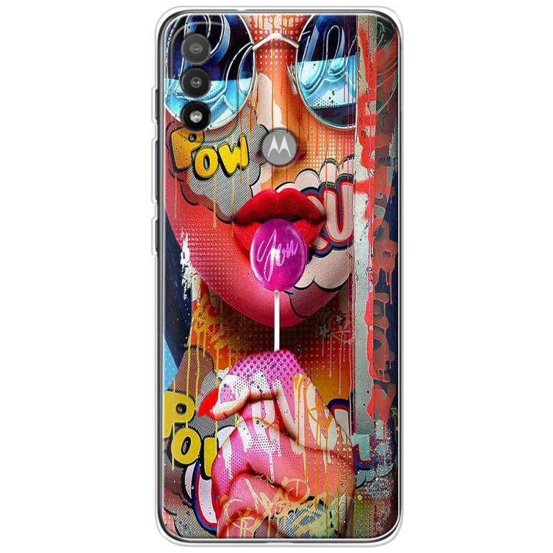 Чехол BoxFace Motorola E20 Colorful Girl