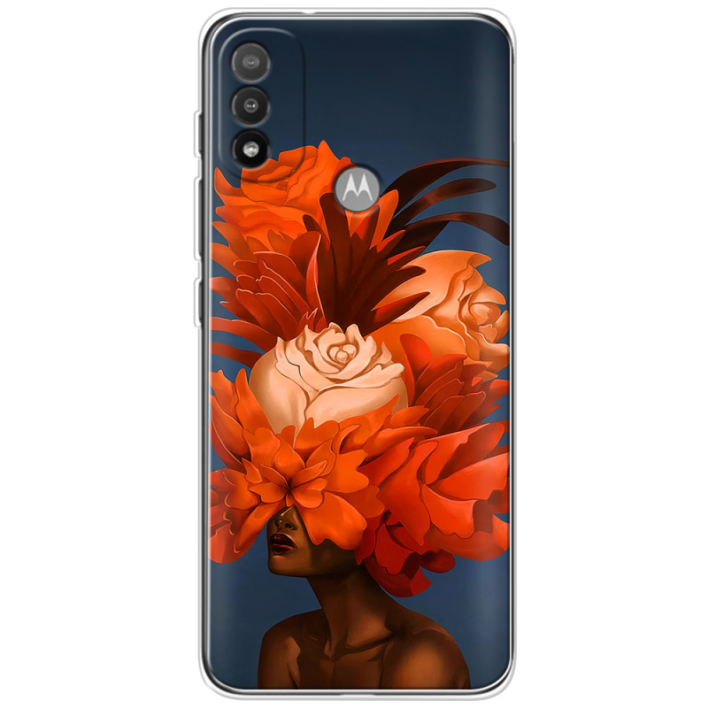 Чехол BoxFace Motorola E20 Exquisite Orange Flowers