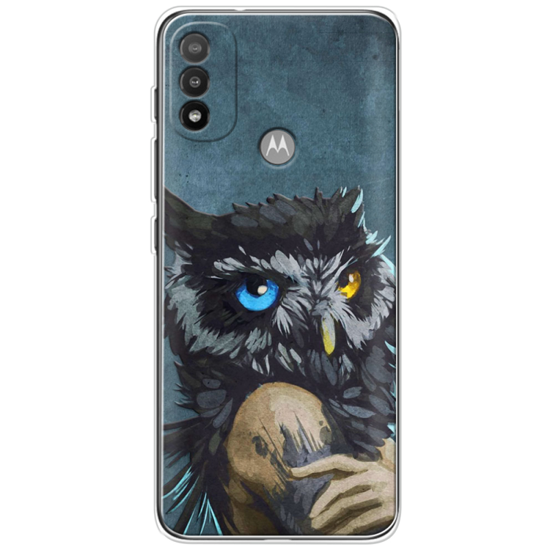 Чехол BoxFace Motorola E20 Owl Woman