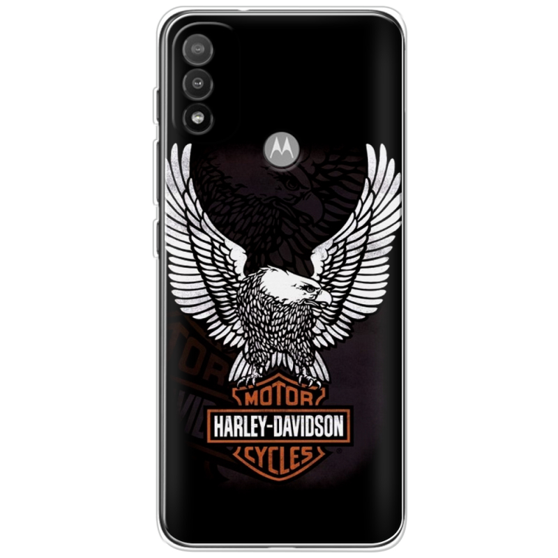 Чехол BoxFace Motorola E20 Harley Davidson and eagle