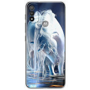 Чехол BoxFace Motorola E20 White Horse