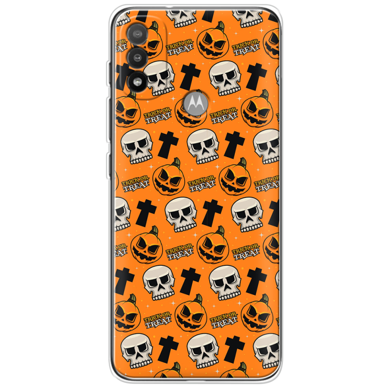 Чехол BoxFace Motorola E20 Halloween Trick or Treat