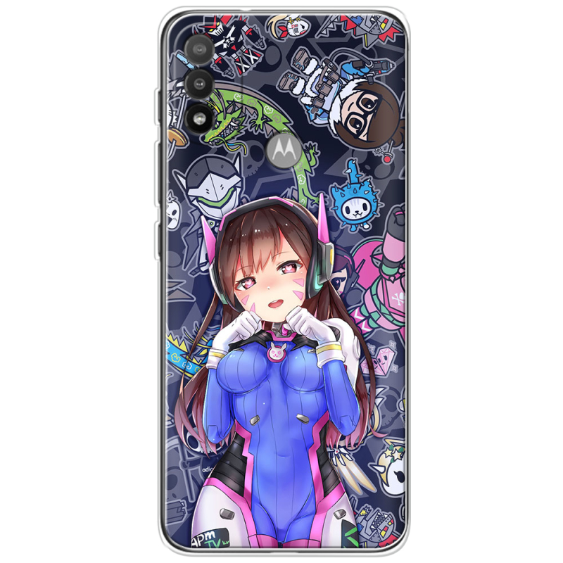 Чехол BoxFace Motorola E20 Overwatch D.VA