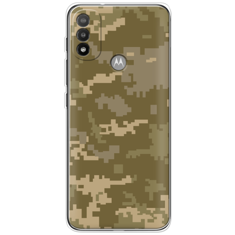 Чехол BoxFace Motorola E20 Камуфляж ЗСУ