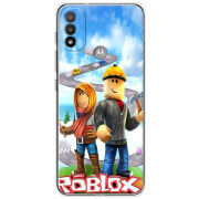 Чехол BoxFace Motorola E20 Roblox Білдерман