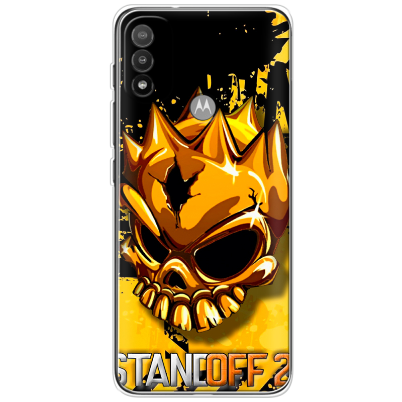 Чехол BoxFace Motorola E20 StandOff 2 gold