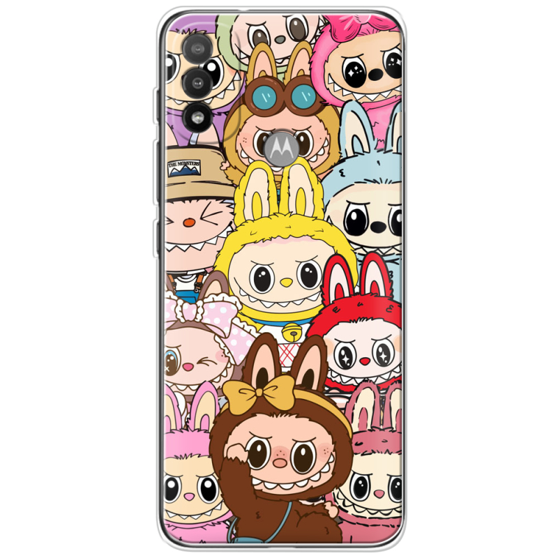 Чехол BoxFace Motorola E20 Labubu
