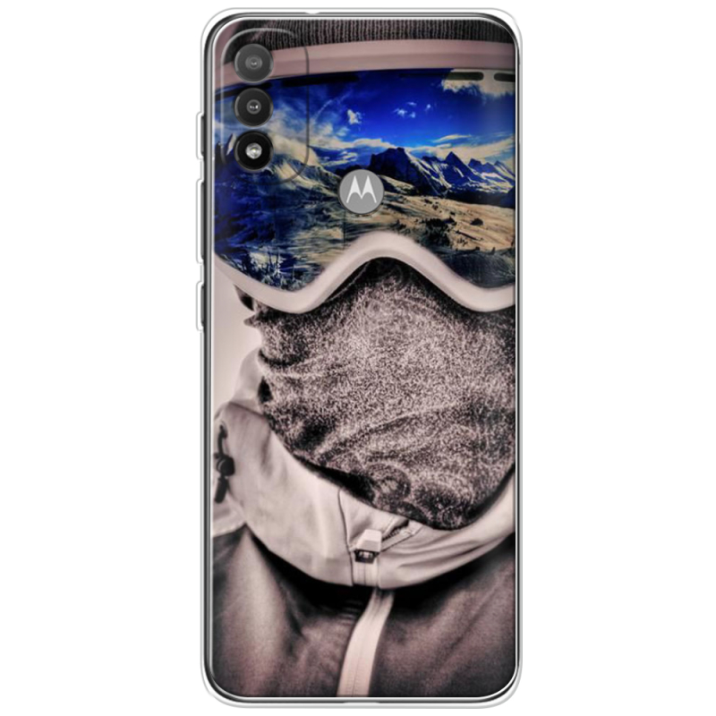 Чехол BoxFace Motorola E20 snowboarder