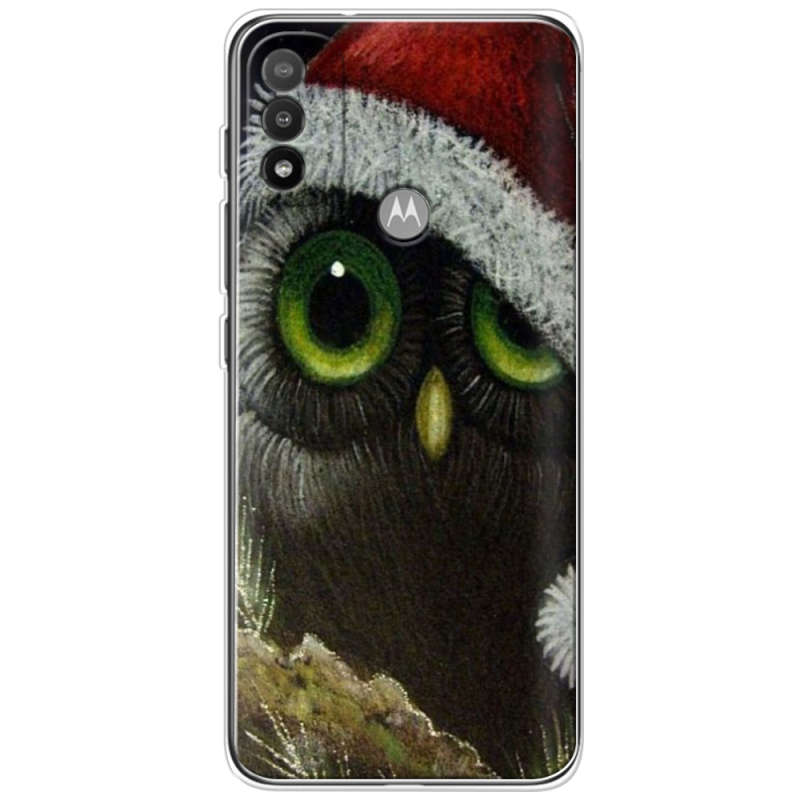 Чехол BoxFace Motorola E20 Christmas Owl