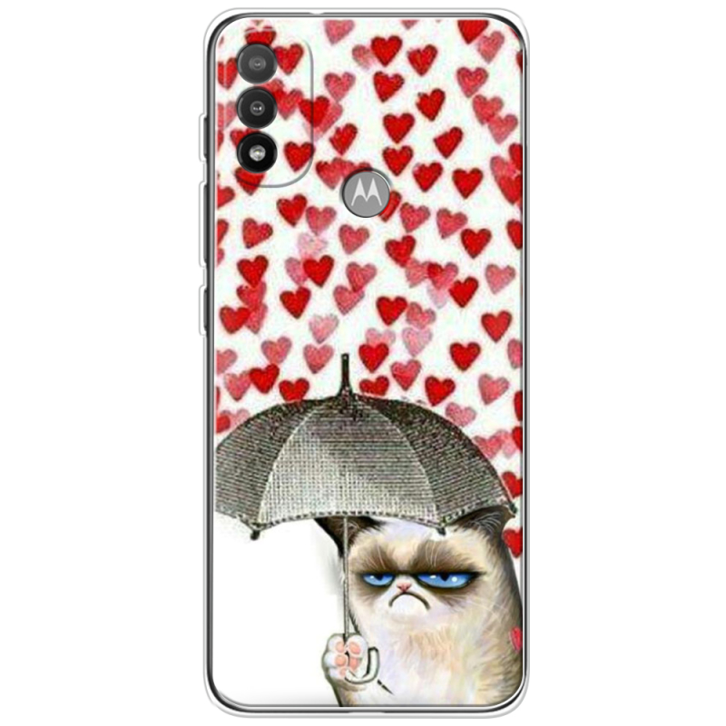 Чехол BoxFace Motorola E20 Raining Hearts