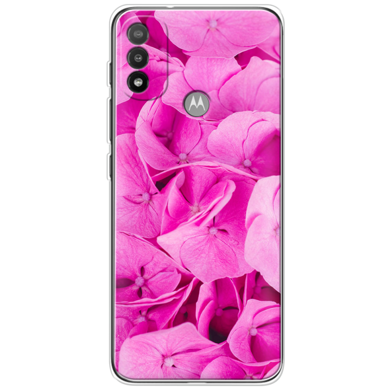 Чехол BoxFace Motorola E20 Pink Flowers