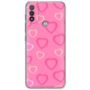 Чехол BoxFace Motorola E20 Sugar Hearts